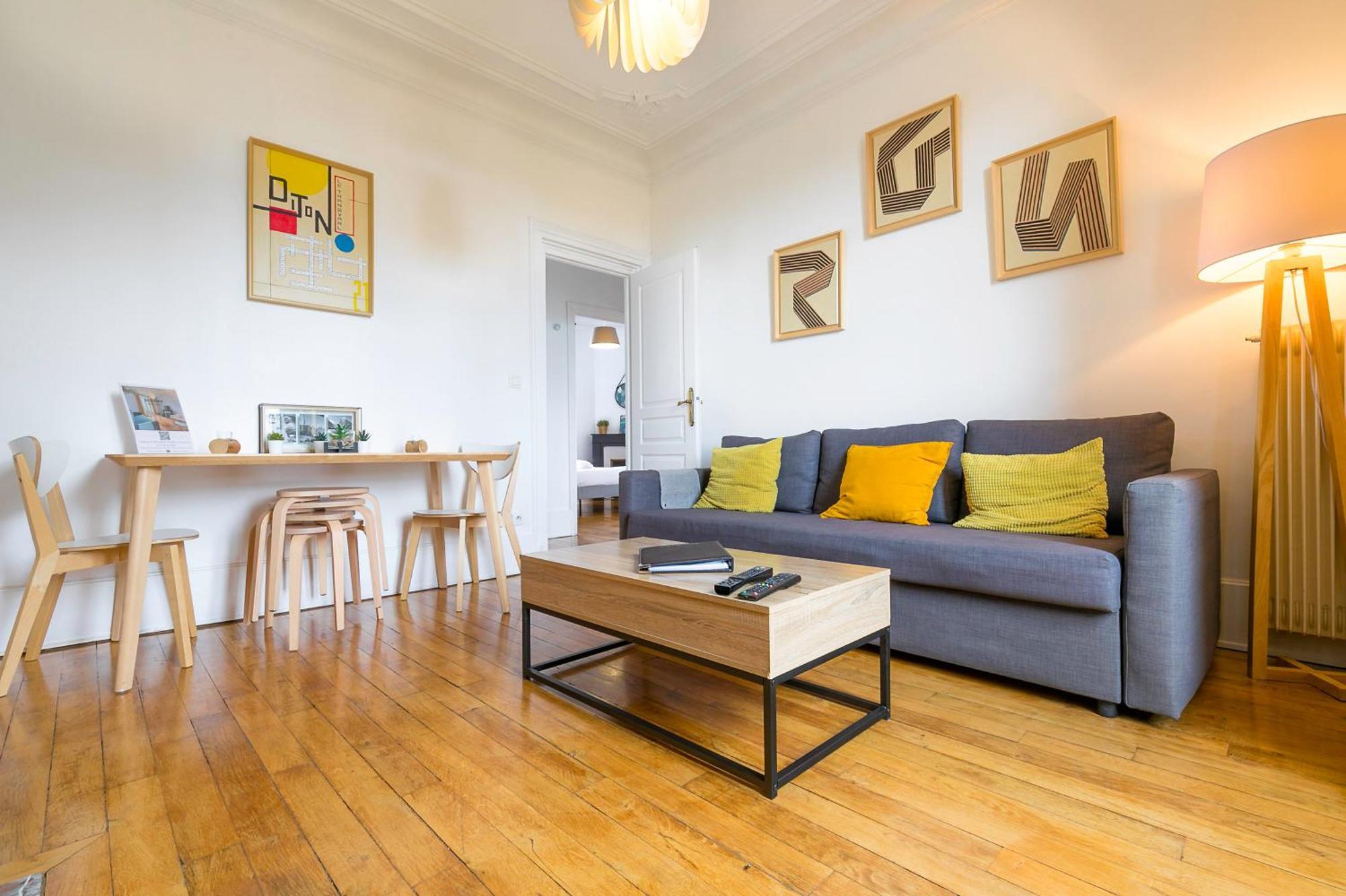 Apartament Le Transvaal, Charme Et Modernite A Dijon Zewnętrze zdjęcie